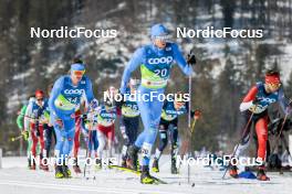 05.03.2023, Planica, Slovenia (SLO): Giandomenico Salvadori (ITA), Dietmar Noeckler (ITA), (l-r)  - FIS nordic world ski championships cross-country, mass men, Planica (SLO). www.nordicfocus.com. © Modica/NordicFocus. Every downloaded picture is fee-liable.
