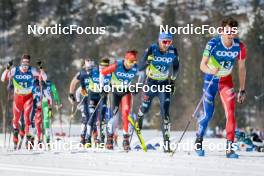 05.03.2023, Planica, Slovenia (SLO): Olivier Leveille (CAN), Jonas Dobler (GER), (l-r)  - FIS nordic world ski championships cross-country, mass men, Planica (SLO). www.nordicfocus.com. © Modica/NordicFocus. Every downloaded picture is fee-liable.