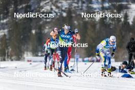 05.03.2023, Planica, Slovenia (SLO): Gus Schumacher (USA), Eric Rosjoe (SWE), (l-r)  - FIS nordic world ski championships cross-country, mass men, Planica (SLO). www.nordicfocus.com. © Modica/NordicFocus. Every downloaded picture is fee-liable.