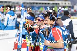 05.03.2023, Planica, Slovenia (SLO): Maurice Manificat (FRA), Hugo Lapalus (FRA), (l-r)  - FIS nordic world ski championships cross-country, mass men, Planica (SLO). www.nordicfocus.com. © Modica/NordicFocus. Every downloaded picture is fee-liable.