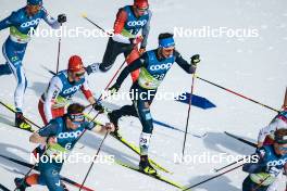05.03.2023, Planica, Slovenia (SLO): Jonas Baumann (SUI), Jonas Dobler (GER), (l-r)  - FIS nordic world ski championships cross-country, mass men, Planica (SLO). www.nordicfocus.com. © Modica/NordicFocus. Every downloaded picture is fee-liable.