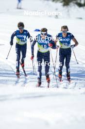 05.03.2023, Planica, Slovenia (SLO): David Norris (USA), Gus Schumacher (USA), (l-r)  - FIS nordic world ski championships cross-country, mass men, Planica (SLO). www.nordicfocus.com. © Thibaut/NordicFocus. Every downloaded picture is fee-liable.