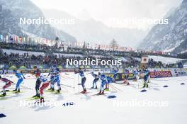 05.03.2023, Planica, Slovenia (SLO): Start of mens race- FIS nordic world ski championships cross-country, mass men, Planica (SLO). www.nordicfocus.com. © Thibaut/NordicFocus. Every downloaded picture is fee-liable.