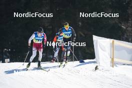 05.03.2023, Planica, Slovenia (SLO): Naoto Baba (JPN), Ireneu Esteve Altimiras (AND), (l-r)  - FIS nordic world ski championships cross-country, mass men, Planica (SLO). www.nordicfocus.com. © Thibaut/NordicFocus. Every downloaded picture is fee-liable.