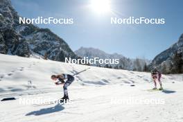 04.03.2023, Planica, Slovenia (SLO): Hailey Swirbul (USA), Anja Weber (SUI), (l-r)  - FIS nordic world ski championships cross-country, mass women, Planica (SLO). www.nordicfocus.com. © Modica/NordicFocus. Every downloaded picture is fee-liable.