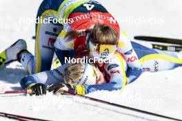 04.03.2023, Planica, Slovenia (SLO): Ebba Andersson (SWE), Frida Karlsson (SWE), (l-r)  - FIS nordic world ski championships cross-country, mass women, Planica (SLO). www.nordicfocus.com. © Modica/NordicFocus. Every downloaded picture is fee-liable.