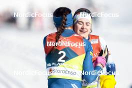 04.03.2023, Planica, Slovenia (SLO): Kerttu Niskanen (FIN), Ebba Andersson (SWE), (l-r)  - FIS nordic world ski championships cross-country, mass women, Planica (SLO). www.nordicfocus.com. © Modica/NordicFocus. Every downloaded picture is fee-liable.