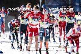 04.03.2023, Planica, Slovenia (SLO): Laura Gimmler (GER), Pia Fink (GER), (l-r)  - FIS nordic world ski championships cross-country, mass women, Planica (SLO). www.nordicfocus.com. © Modica/NordicFocus. Every downloaded picture is fee-liable.