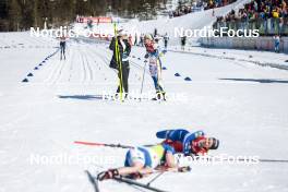 04.03.2023, Planica, Slovenia (SLO): Maja Dahlqvist (SWE) ,Linn Svahn (SWE) - FIS nordic world ski championships cross-country, mass women, Planica (SLO). www.nordicfocus.com. © Modica/NordicFocus. Every downloaded picture is fee-liable.