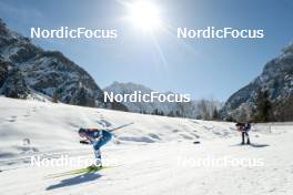 04.03.2023, Planica, Slovenia (SLO): Anne Kyllonen (FIN), Sydney Palmer-Leger (USA), (l-r)  - FIS nordic world ski championships cross-country, mass women, Planica (SLO). www.nordicfocus.com. © Modica/NordicFocus. Every downloaded picture is fee-liable.