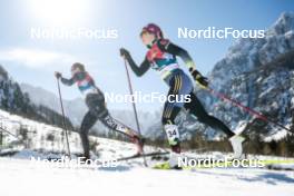 04.03.2023, Planica, Slovenia (SLO): Masako Ishida (JPN), Katherine Sauerbrey (GER), (l-r)  - FIS nordic world ski championships cross-country, mass women, Planica (SLO). www.nordicfocus.com. © Modica/NordicFocus. Every downloaded picture is fee-liable.