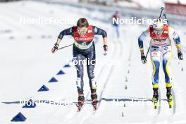 04.03.2023, Planica, Slovenia (SLO): Rosie Brennan (USA), Linn Svahn (SWE), (l-r)  - FIS nordic world ski championships cross-country, mass women, Planica (SLO). www.nordicfocus.com. © Modica/NordicFocus. Every downloaded picture is fee-liable.
