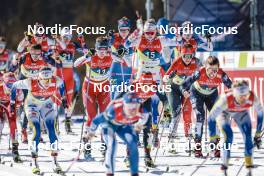 04.03.2023, Planica, Slovenia (SLO): Nadine Faehndrich (SUI), Emma Ribom (SWE), Katherine Stewart-Jones (CAN), (l-r)  - FIS nordic world ski championships cross-country, mass women, Planica (SLO). www.nordicfocus.com. © Modica/NordicFocus. Every downloaded picture is fee-liable.