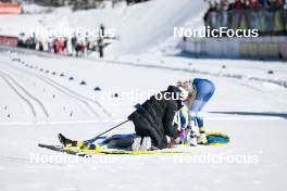 04.03.2023, Planica, Slovenia (SLO): Maja Dahlqvist (SWE), Ebba Andersson (SWE), Frida Karlsson (SWE), (l-r)  - FIS nordic world ski championships cross-country, mass women, Planica (SLO). www.nordicfocus.com. © Modica/NordicFocus. Every downloaded picture is fee-liable.