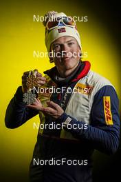 24.02.2023, Planica, Slovenia (SLO): Johannes Hoesflot Klaebo (NOR) - FIS nordic world ski championships cross-country, medals, Planica (SLO). www.nordicfocus.com. © Thibaut/NordicFocus. Every downloaded picture is fee-liable.