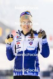 22.02.2023, Planica, Slovenia (SLO): Ebba Andersson (SWE) - FIS nordic world ski championships cross-country, medals, Planica (SLO). www.nordicfocus.com. © Modica/NordicFocus. Every downloaded picture is fee-liable.