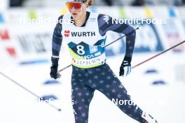 03.03.2023, Planica, Slovenia (SLO): Gus Schumacher (USA) - FIS nordic world ski championships cross-country, relay men, Planica (SLO). www.nordicfocus.com. © Modica/NordicFocus. Every downloaded picture is fee-liable.
