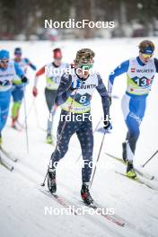 03.03.2023, Planica, Slovenia (SLO): Ben Ogden (USA) - FIS nordic world ski championships cross-country, relay men, Planica (SLO). www.nordicfocus.com. © Modica/NordicFocus. Every downloaded picture is fee-liable.