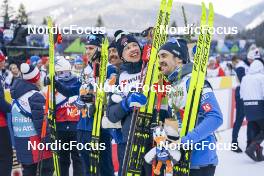 03.03.2023, Planica, Slovenia (SLO): Iivo Niskanen (FIN), Ristomatti Hakola (FIN), (l-r)  - FIS nordic world ski championships cross-country, relay men, Planica (SLO). www.nordicfocus.com. © Thibaut/NordicFocus. Every downloaded picture is fee-liable.