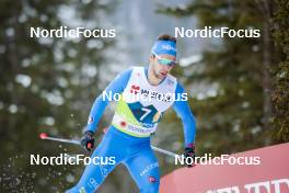 03.03.2023, Planica, Slovenia (SLO): Paolo Ventura (ITA) - FIS nordic world ski championships cross-country, relay men, Planica (SLO). www.nordicfocus.com. © Modica/NordicFocus. Every downloaded picture is fee-liable.