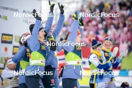 02.03.2023, Planica, Slovenia (SLO): Laura Gimmler (GER), Katharina Hennig (GER), (l-r)  - FIS nordic world ski championships cross-country, relay women, Planica (SLO). www.nordicfocus.com. © Modica/NordicFocus. Every downloaded picture is fee-liable.