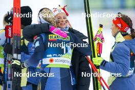02.03.2023, Planica, Slovenia (SLO): Victoria Carl (GER), Frida Karlsson (SWE), (l-r)  - FIS nordic world ski championships cross-country, relay women, Planica (SLO). www.nordicfocus.com. © Thibaut/NordicFocus. Every downloaded picture is fee-liable.