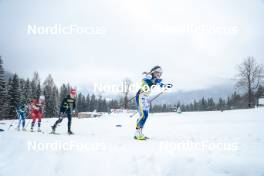 02.03.2023, Planica, Slovenia (SLO): Kerttu Niskanen (FIN), Astrid Oeyre Slind (NOR), Katharina Hennig (GER), Ebba Andersson (SWE), (l-r)  - FIS nordic world ski championships cross-country, relay women, Planica (SLO). www.nordicfocus.com. © Modica/NordicFocus. Every downloaded picture is fee-liable.