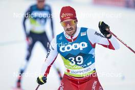 24.02.2023, Planica, Slovenia (SLO): Jonas Baumann (SUI) - FIS nordic world ski championships cross-country, skiathlon men, Planica (SLO). www.nordicfocus.com. © Modica/NordicFocus. Every downloaded picture is fee-liable.