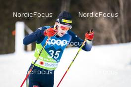 24.02.2023, Planica, Slovenia (SLO): Albert Kuchler (GER) - FIS nordic world ski championships cross-country, skiathlon men, Planica (SLO). www.nordicfocus.com. © Modica/NordicFocus. Every downloaded picture is fee-liable.