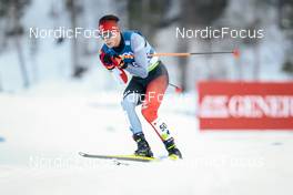 24.02.2023, Planica, Slovenia (SLO): Xavier Mckeever (CAN) - FIS nordic world ski championships cross-country, skiathlon men, Planica (SLO). www.nordicfocus.com. © Modica/NordicFocus. Every downloaded picture is fee-liable.