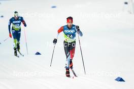 24.02.2023, Planica, Slovenia (SLO): Olivier Leveille (CAN) - FIS nordic world ski championships cross-country, skiathlon men, Planica (SLO). www.nordicfocus.com. © Modica/NordicFocus. Every downloaded picture is fee-liable.