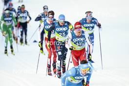 24.02.2023, Planica, Slovenia (SLO): Lucas Boegl (GER), Roman Furger (SUI), (l-r)  - FIS nordic world ski championships cross-country, skiathlon men, Planica (SLO). www.nordicfocus.com. © Modica/NordicFocus. Every downloaded picture is fee-liable.