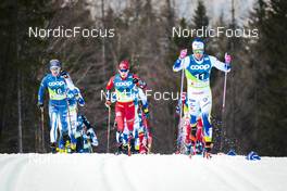 24.02.2023, Planica, Slovenia (SLO): Iivo Niskanen (FIN), Simen Hegstad Krueger (NOR), (l-r)  - FIS nordic world ski championships cross-country, skiathlon men, Planica (SLO). www.nordicfocus.com. © Modica/NordicFocus. Every downloaded picture is fee-liable.