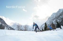 24.02.2023, Planica, Slovenia (SLO): Gus Schumacher (USA) - FIS nordic world ski championships cross-country, skiathlon men, Planica (SLO). www.nordicfocus.com. © Modica/NordicFocus. Every downloaded picture is fee-liable.