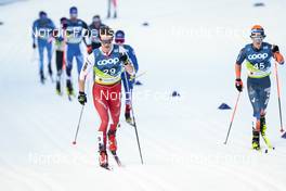 24.02.2023, Planica, Slovenia (SLO): Cyril Faehndrich (SUI), Joe Davies (GBR), (l-r)  - FIS nordic world ski championships cross-country, skiathlon men, Planica (SLO). www.nordicfocus.com. © Modica/NordicFocus. Every downloaded picture is fee-liable.