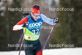 24.02.2023, Planica, Slovenia (SLO): Russell Kennedy (CAN) - FIS nordic world ski championships cross-country, skiathlon men, Planica (SLO). www.nordicfocus.com. © Modica/NordicFocus. Every downloaded picture is fee-liable.