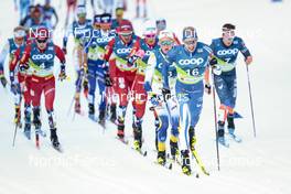 24.02.2023, Planica, Slovenia (SLO): William Poromaa (SWE), Iivo Niskanen (FIN), (l-r)  - FIS nordic world ski championships cross-country, skiathlon men, Planica (SLO). www.nordicfocus.com. © Modica/NordicFocus. Every downloaded picture is fee-liable.