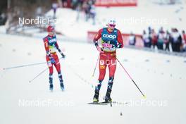 24.02.2023, Planica, Slovenia (SLO): Johannes Hoesflot Klaebo (NOR) - FIS nordic world ski championships cross-country, skiathlon men, Planica (SLO). www.nordicfocus.com. © Modica/NordicFocus. Every downloaded picture is fee-liable.