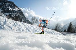 25.02.2023, Planica, Slovenia (SLO): Patricija Eiduka (LAT) - FIS nordic world ski championships cross-country, skiathlon women, Planica (SLO). www.nordicfocus.com. © Modica/NordicFocus. Every downloaded picture is fee-liable.