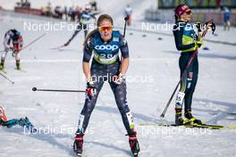 25.02.2023, Planica, Slovenia (SLO): Hailey Swirbul (USA) - FIS nordic world ski championships cross-country, skiathlon women, Planica (SLO). www.nordicfocus.com. © Modica/NordicFocus. Every downloaded picture is fee-liable.