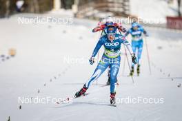 25.02.2023, Planica, Slovenia (SLO): Krista Parmakoski (FIN) - FIS nordic world ski championships cross-country, skiathlon women, Planica (SLO). www.nordicfocus.com. © Modica/NordicFocus. Every downloaded picture is fee-liable.