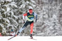 26.02.2023, Planica, Slovenia (SLO): Graham Ritchie (CAN) - FIS nordic world ski championships cross-country, team sprint, Planica (SLO). www.nordicfocus.com. © Modica/NordicFocus. Every downloaded picture is fee-liable.