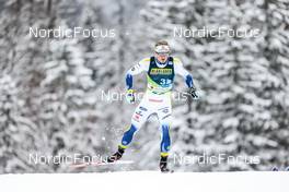 26.02.2023, Planica, Slovenia (SLO): Edvin Anger (SWE) - FIS nordic world ski championships cross-country, team sprint, Planica (SLO). www.nordicfocus.com. © Modica/NordicFocus. Every downloaded picture is fee-liable.