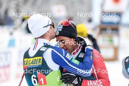 26.02.2023, Planica, Slovenia (SLO): Renaud Jay (FRA), Richard Jouve (FRA), (l-r)  - FIS nordic world ski championships cross-country, team sprint, Planica (SLO). www.nordicfocus.com. © Modica/NordicFocus. Every downloaded picture is fee-liable.