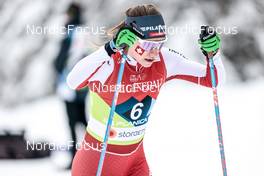 26.02.2023, Planica, Slovenia (SLO): Nadine Faehndrich (SUI) - FIS nordic world ski championships cross-country, team sprint, Planica (SLO). www.nordicfocus.com. © Modica/NordicFocus. Every downloaded picture is fee-liable.