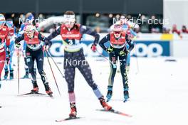 26.02.2023, Planica, Slovenia (SLO): Victoria Carl (GER), Laura Gimmler (GER), (l-r)  - FIS nordic world ski championships cross-country, team sprint, Planica (SLO). www.nordicfocus.com. © Modica/NordicFocus. Every downloaded picture is fee-liable.
