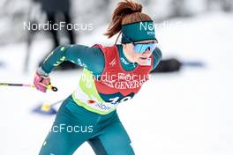 26.02.2023, Planica, Slovenia (SLO): Phoebe Cridland (AUS) - FIS nordic world ski championships cross-country, team sprint, Planica (SLO). www.nordicfocus.com. © Modica/NordicFocus. Every downloaded picture is fee-liable.