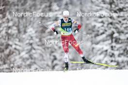 26.02.2023, Planica, Slovenia (SLO): Lukas Mrkonjic (AUT) - FIS nordic world ski championships cross-country, team sprint, Planica (SLO). www.nordicfocus.com. © Modica/NordicFocus. Every downloaded picture is fee-liable.
