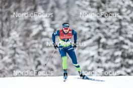 26.02.2023, Planica, Slovenia (SLO): Eva Urevc (SLO) - FIS nordic world ski championships cross-country, team sprint, Planica (SLO). www.nordicfocus.com. © Modica/NordicFocus. Every downloaded picture is fee-liable.