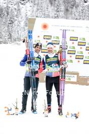 26.02.2023, Planica, Slovenia (SLO): Richard Jouve (FRA), Renaud Jay (FRA), (l-r)  - FIS nordic world ski championships cross-country, team sprint, Planica (SLO). www.nordicfocus.com. © Modica/NordicFocus. Every downloaded picture is fee-liable.